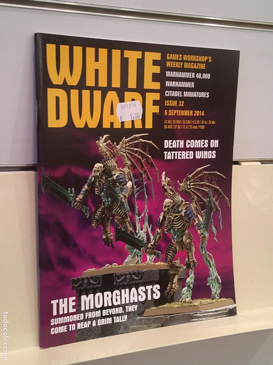 Juegos antiguos: WHITE DWARF N&ordm; 32 (EN INGLES) - GAMES WORKSHOP OFERTA - Foto 1