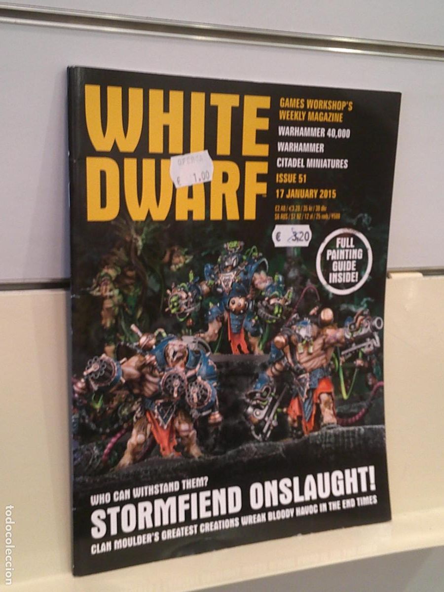 Juegos antiguos: WHITE DWARF N&ordm; 51 (EN INGLES) - GAMES WORKSHOP OFERTA - Foto 1