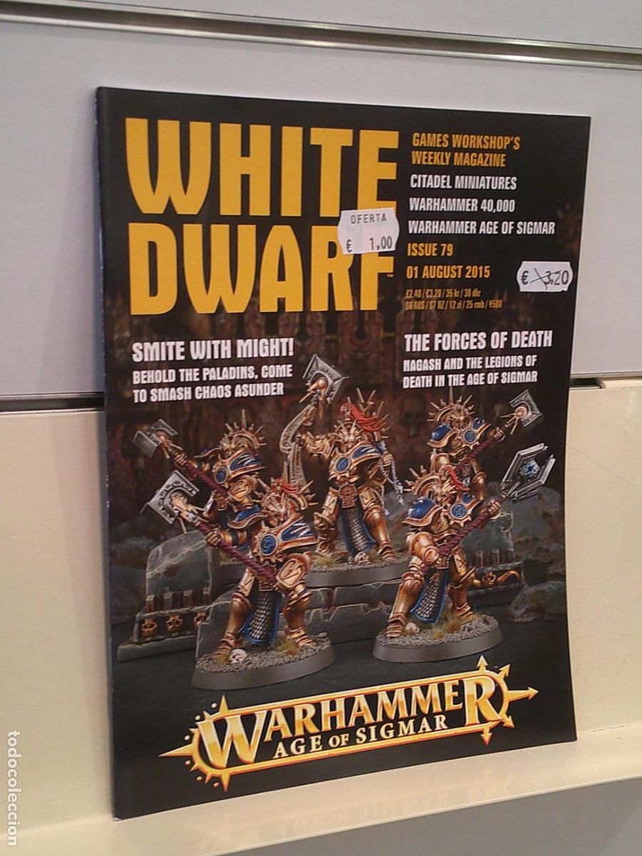 Juegos antiguos: WHITE DWARF N&ordm; 79 (EN INGLES) - GAMES WORKSHOP OFERTA - Foto 1