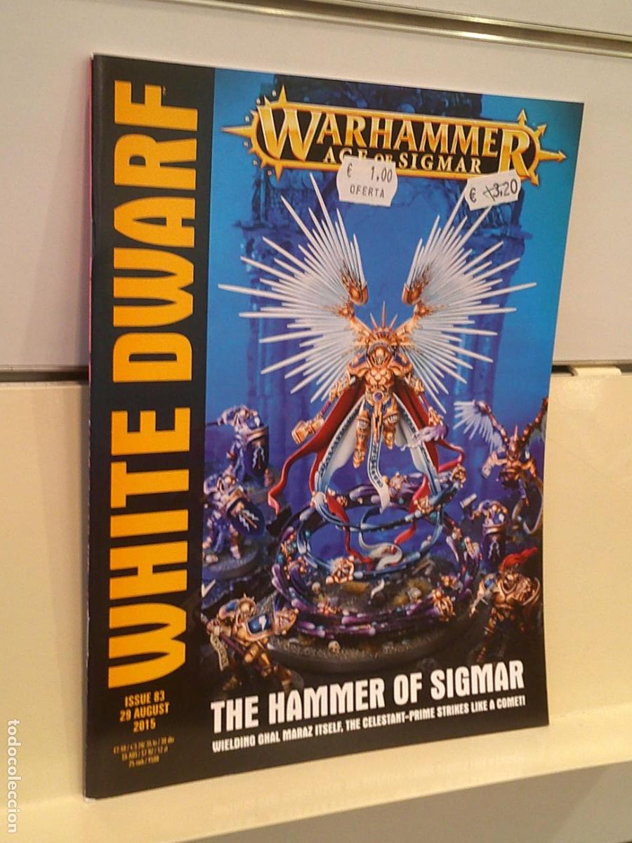 Juegos antiguos: WHITE DWARF N&ordm; 83 (EN INGLES) - GAMES WORKSHOP OFERTA - Foto 1