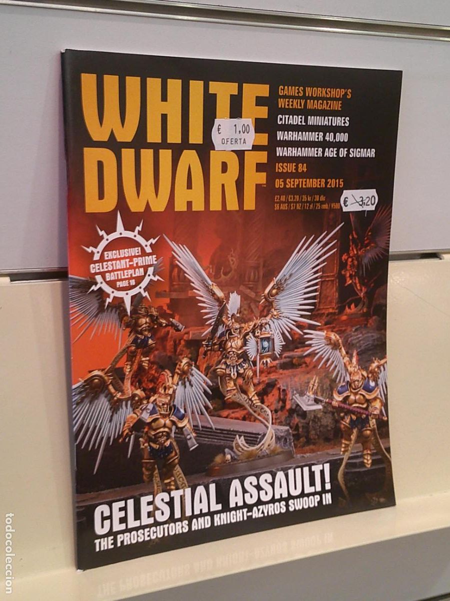Juegos antiguos: WHITE DWARF N&ordm; 84 (EN INGLES) - GAMES WORKSHOP OFERTA - Foto 1
