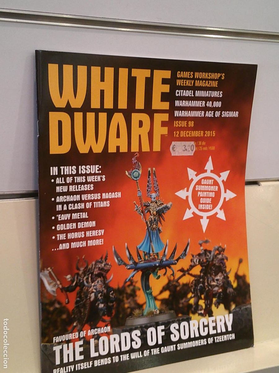 Juegos antiguos: WHITE DWARF N&ordm; 98 (EN INGLES) - GAMES WORKSHOP OFERTA - Foto 1