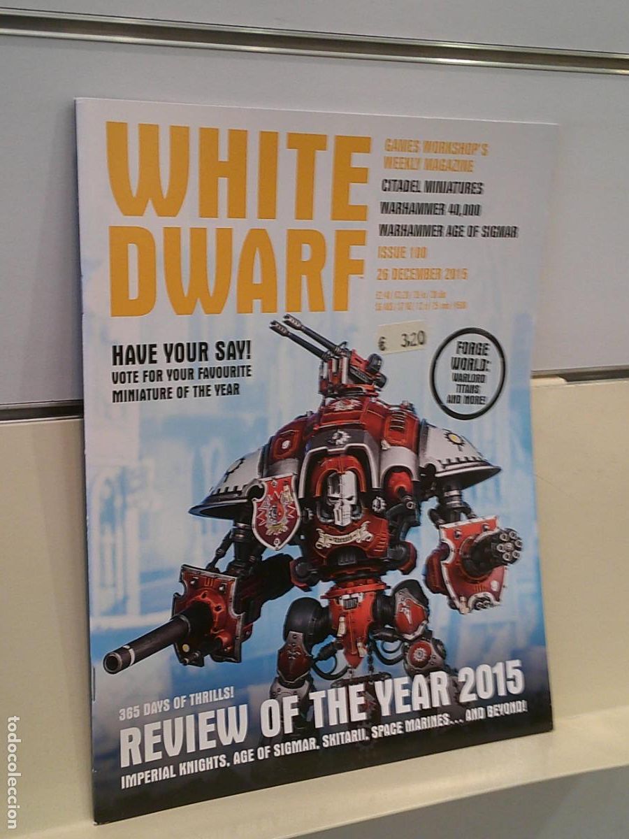 Juegos antiguos: WHITE DWARF N&ordm; 100 (EN INGLES) - GAMES WORKSHOP OFERTA - Foto 1