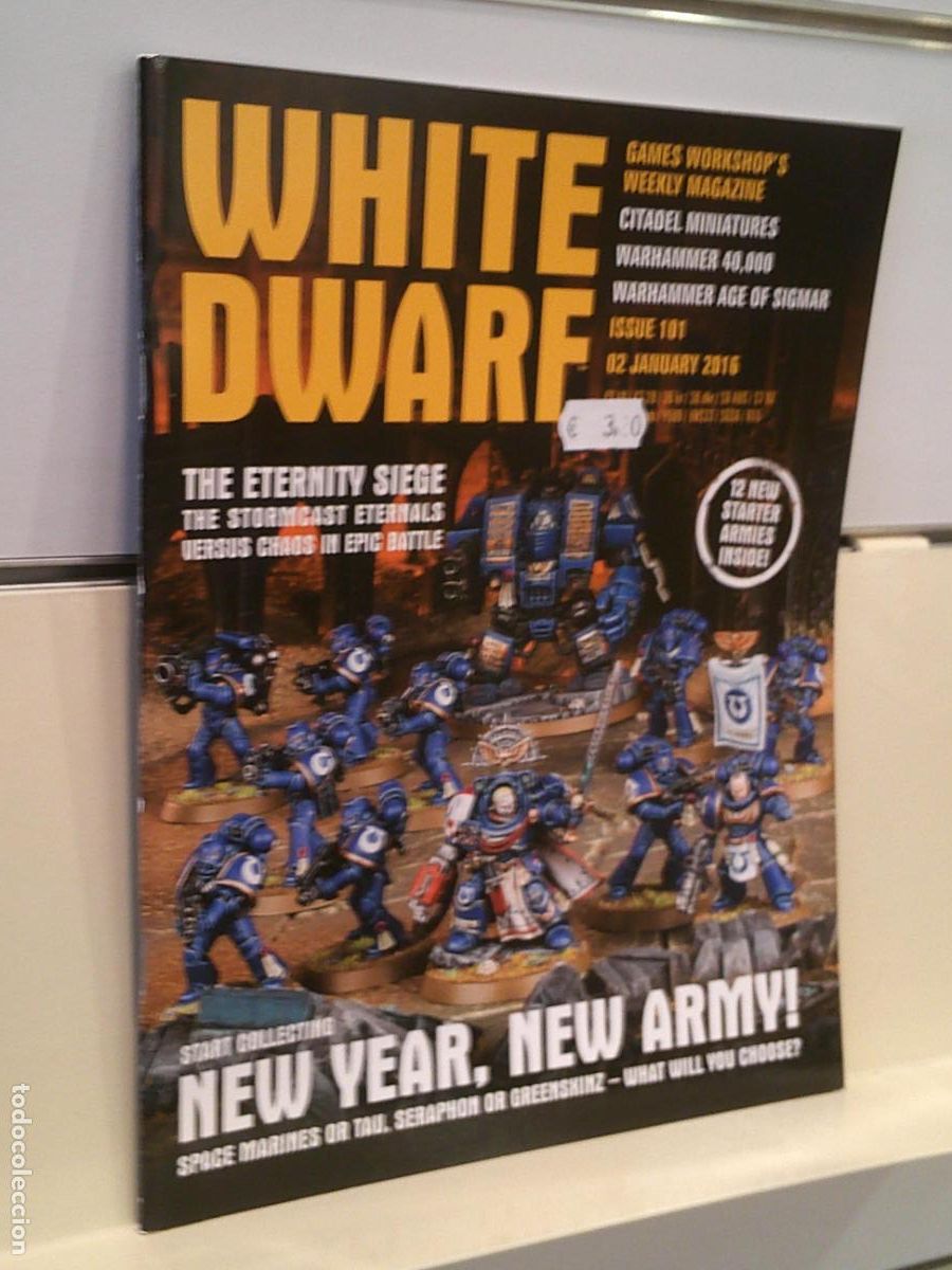 Juegos antiguos: WHITE DWARF N&ordm; 101 (EN INGLES) - GAMES WORKSHOP OFERTA - Foto 1