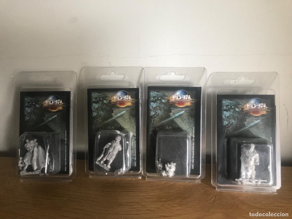Juegos antiguos: Lote de 4 bl&iacute;ster warhammer - Foto 1