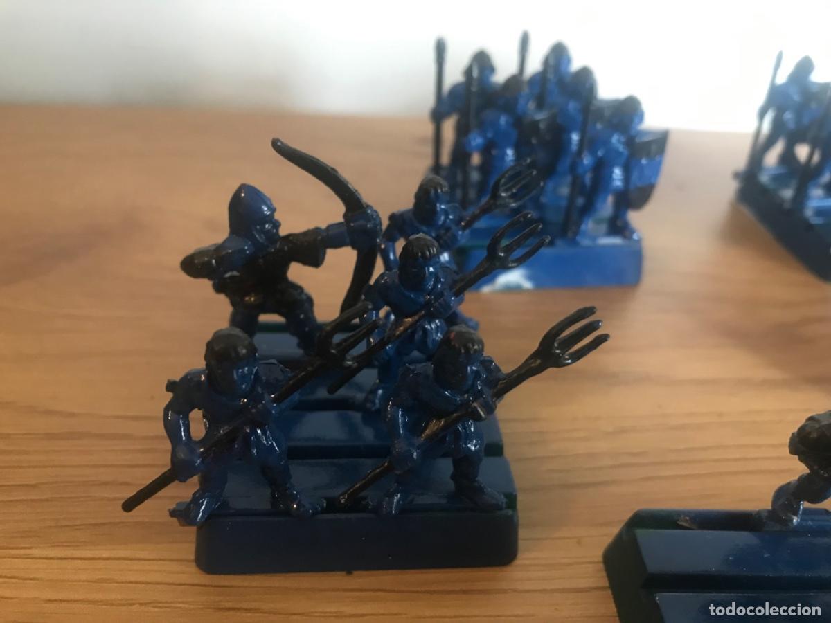 Juegos antiguos: Lote de figuras tipo warhammer - Foto 5