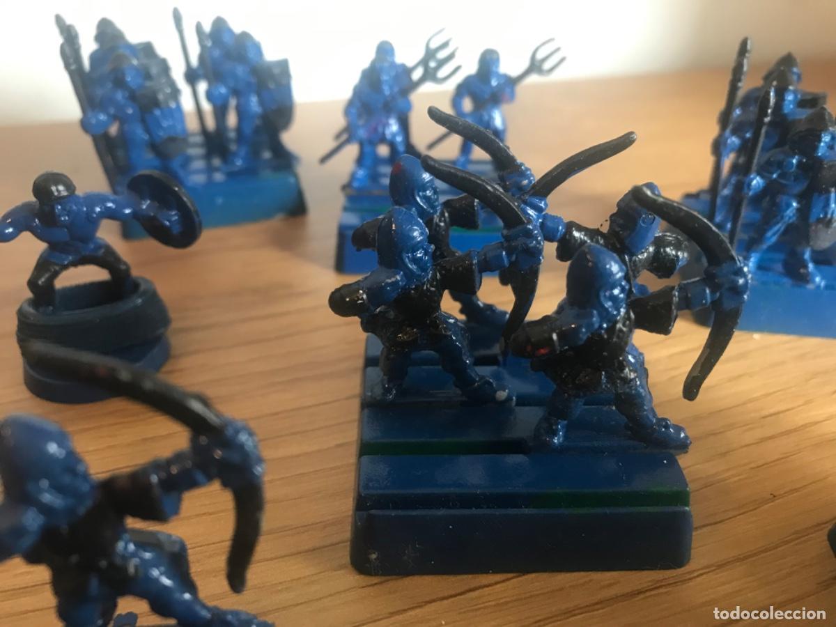 Juegos antiguos: Lote de figuras tipo warhammer - Foto 7