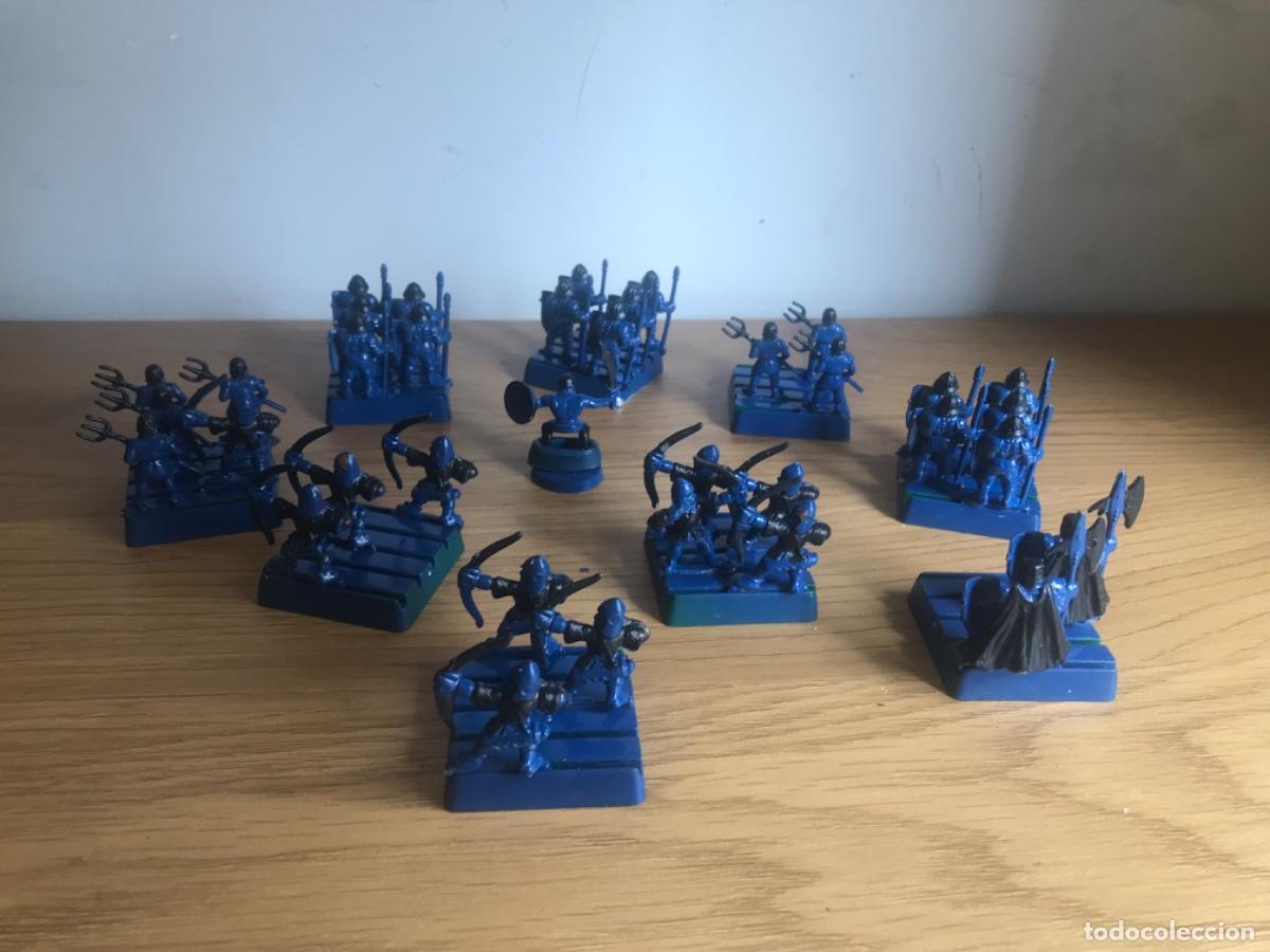 Juegos antiguos: Lote de figuras tipo warhammer - Foto 13