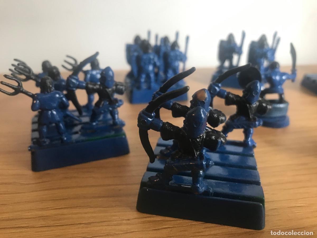 Juegos antiguos: Lote de figuras tipo warhammer - Foto 17