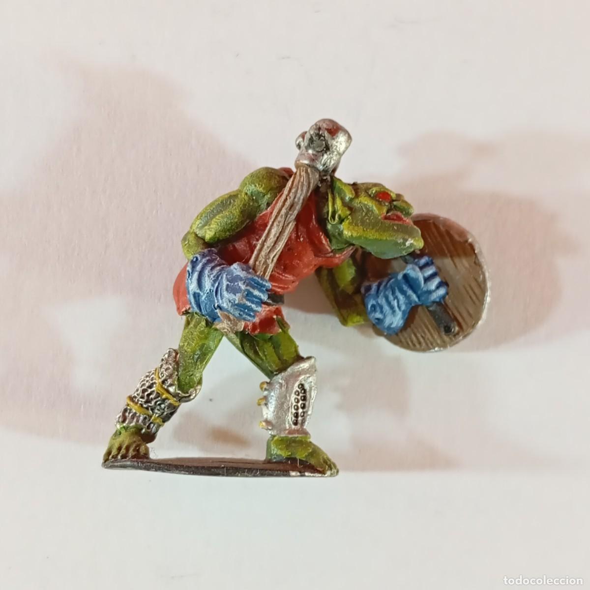 Juegos antiguos: FIGURA DE PLOMO PINTADA - TIPO WARHAMMER / 85 - Foto 1