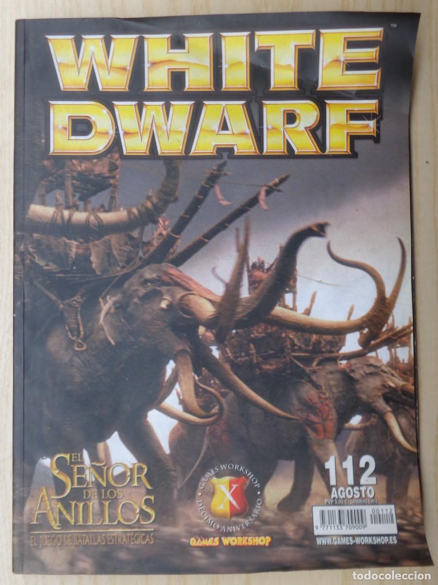 Juegos antiguos: REVISTA WHITE DWARF N&ordm; 112 - Foto 1