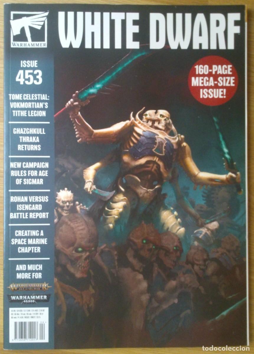 Juegos antiguos: REVISTA WHITE DWARF N&ordm; 453 - Foto 1