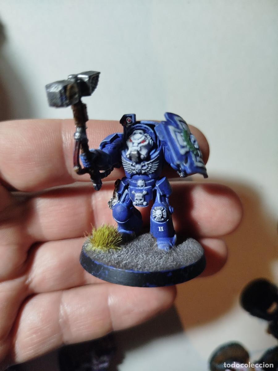 Juegos antiguos: Figura warhammer pintada - Foto 1