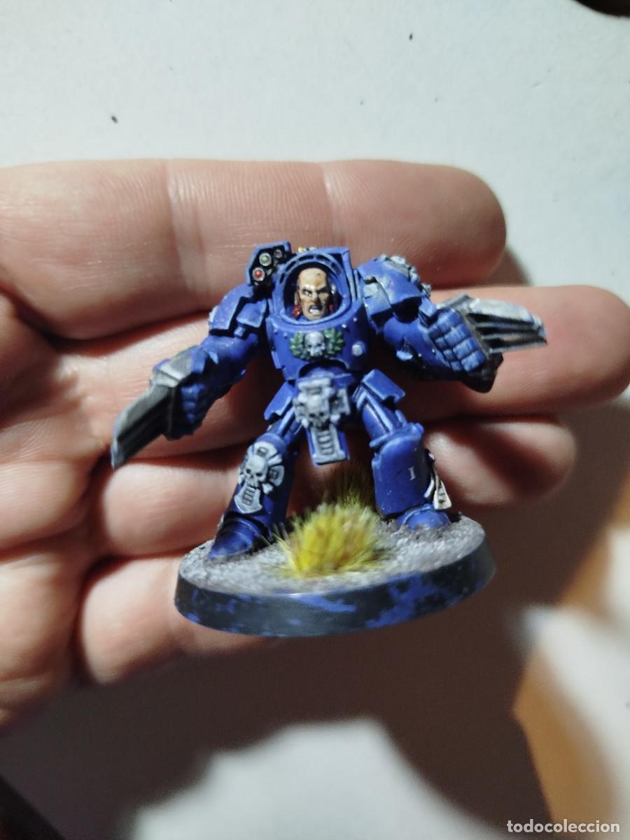 Juegos antiguos: Figura warhammer pintada - Foto 1