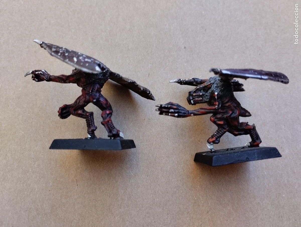 Juegos antiguos: Lote Warhammer metalicos - Foto 8