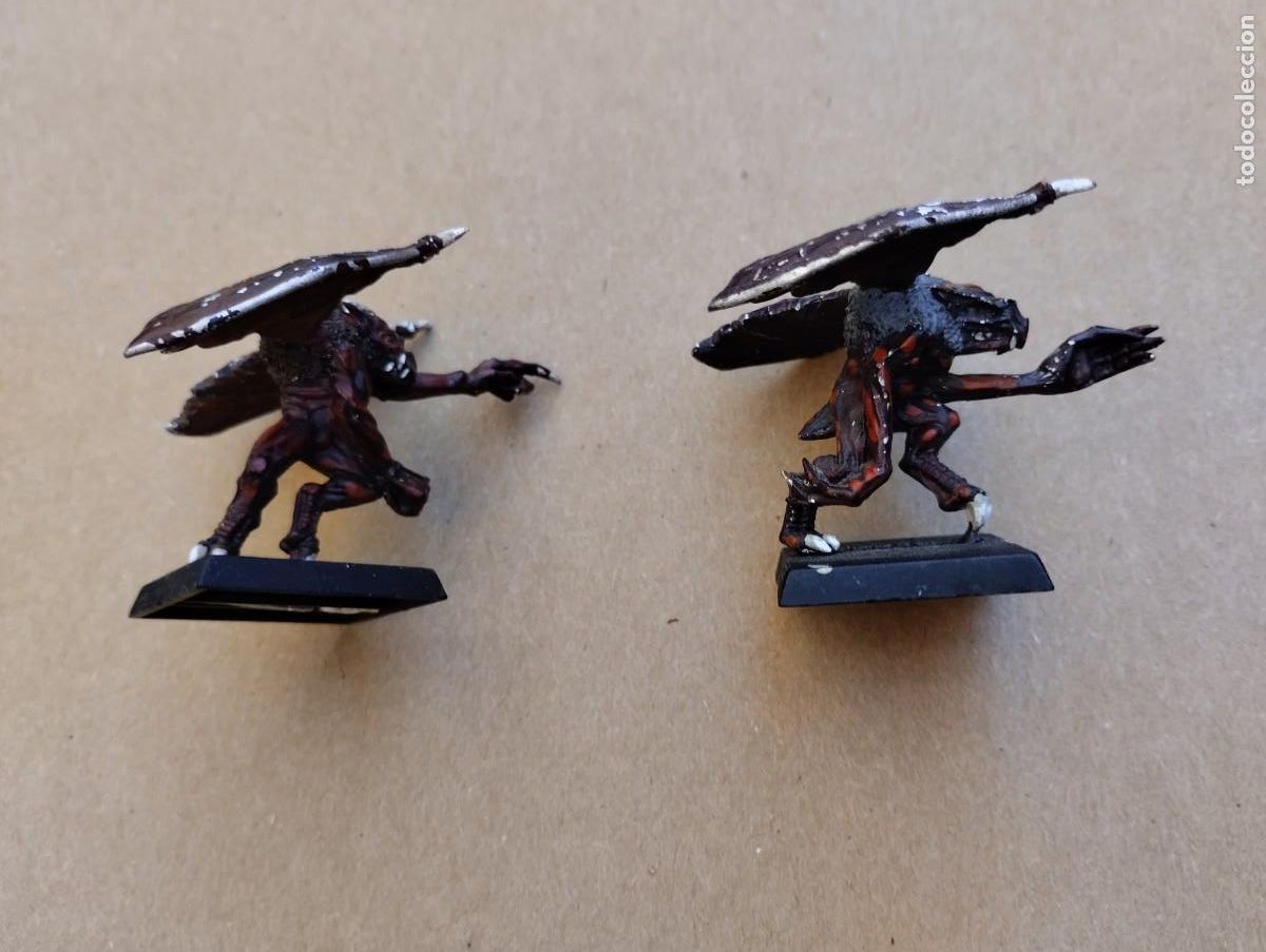 Juegos antiguos: Lote Warhammer metalicos - Foto 9