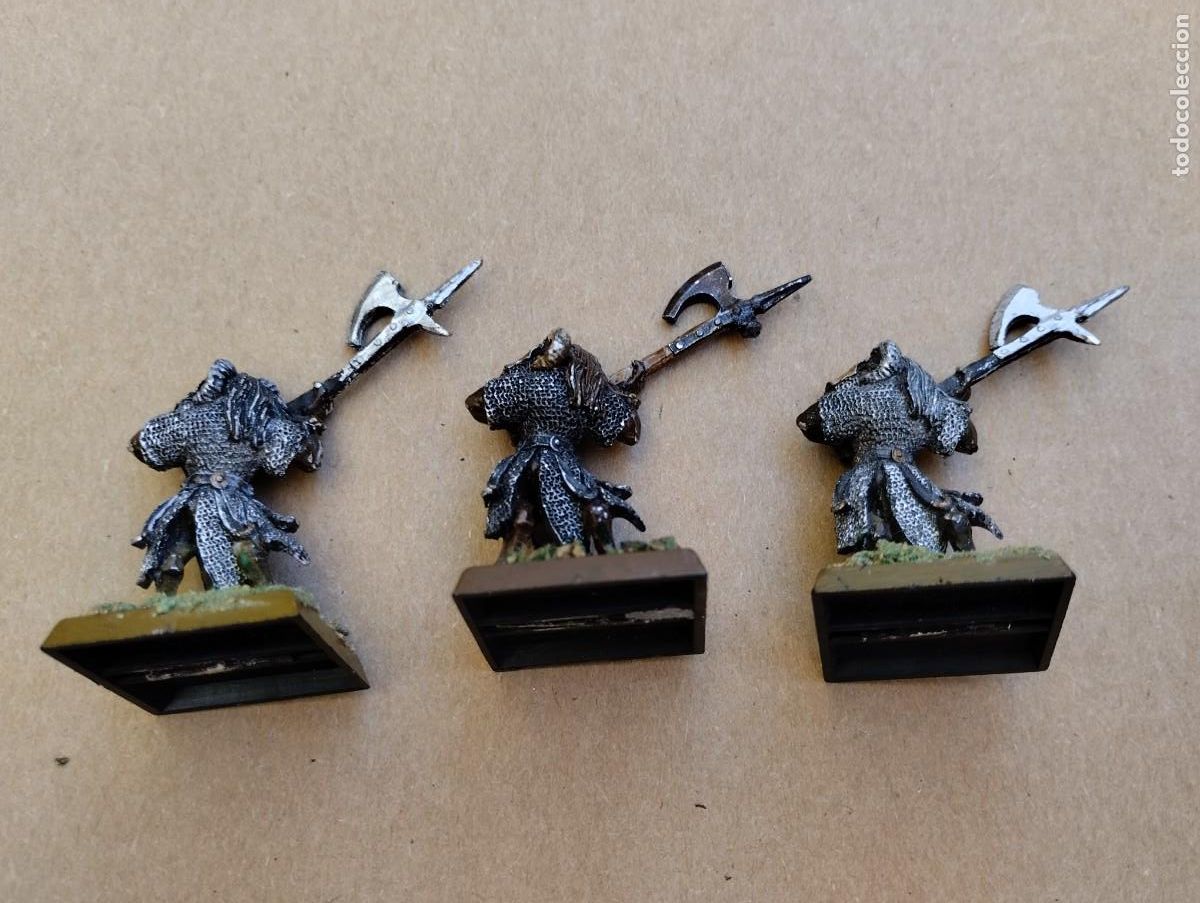 Juegos antiguos: Lote Warhammer metalicos - Foto 17