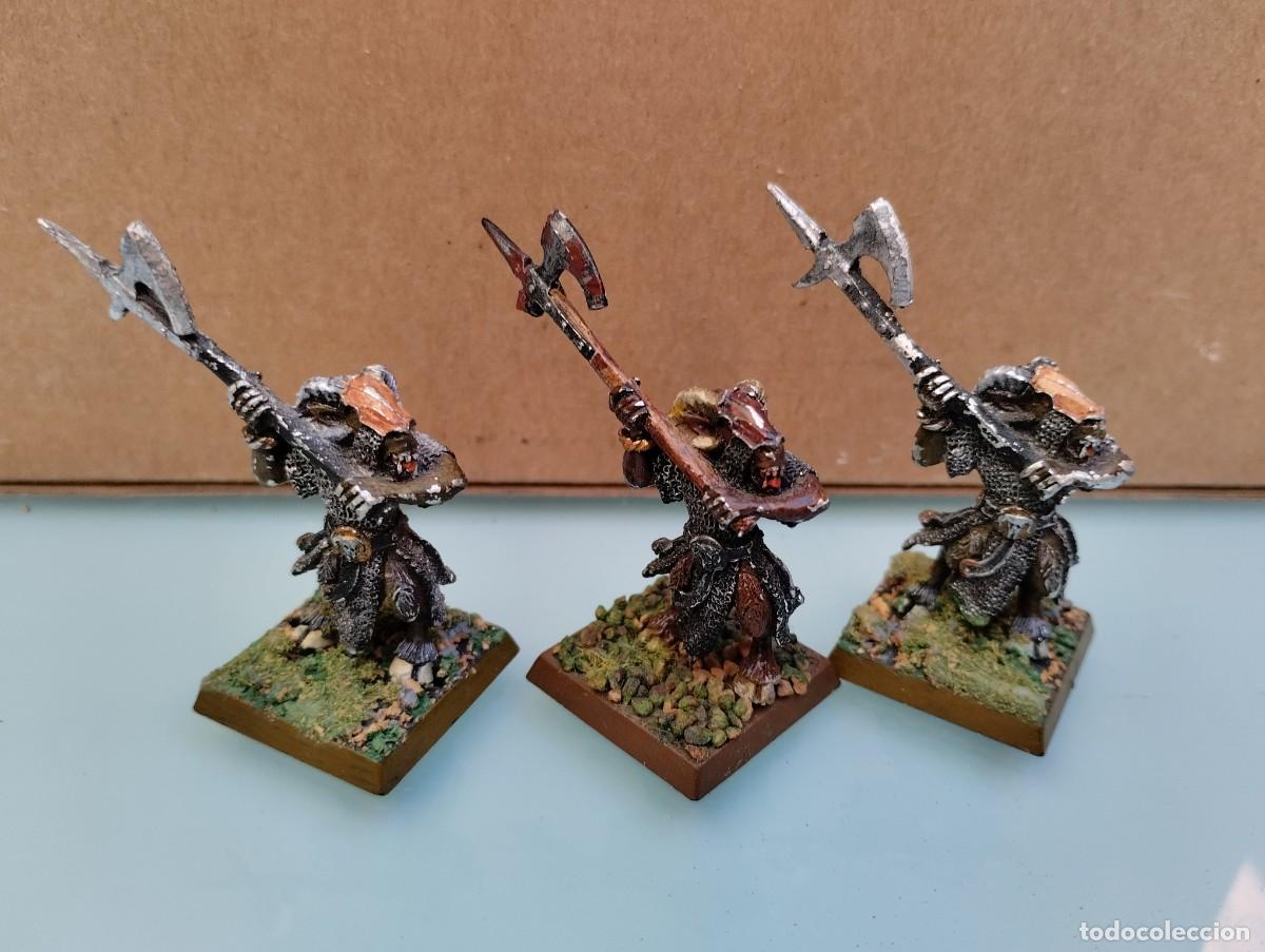 Juegos antiguos: Lote Warhammer metalicos - Foto 26
