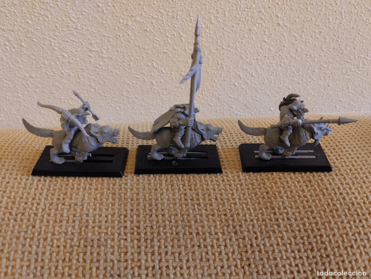 Juegos antiguos: Lote jinetes de lobo goblin - Foto 5