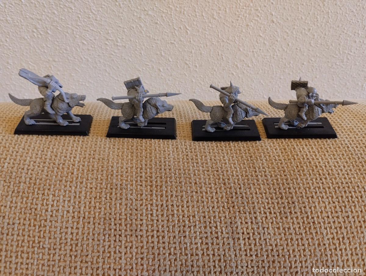 Juegos antiguos: Lote jinetes de lobo goblin - Foto 7