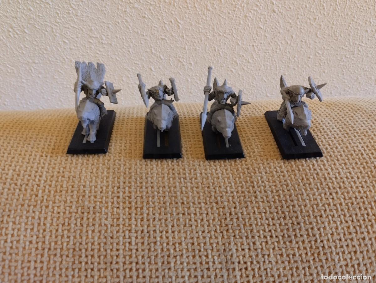 Juegos antiguos: Lote jinetes de lobo goblin - Foto 8
