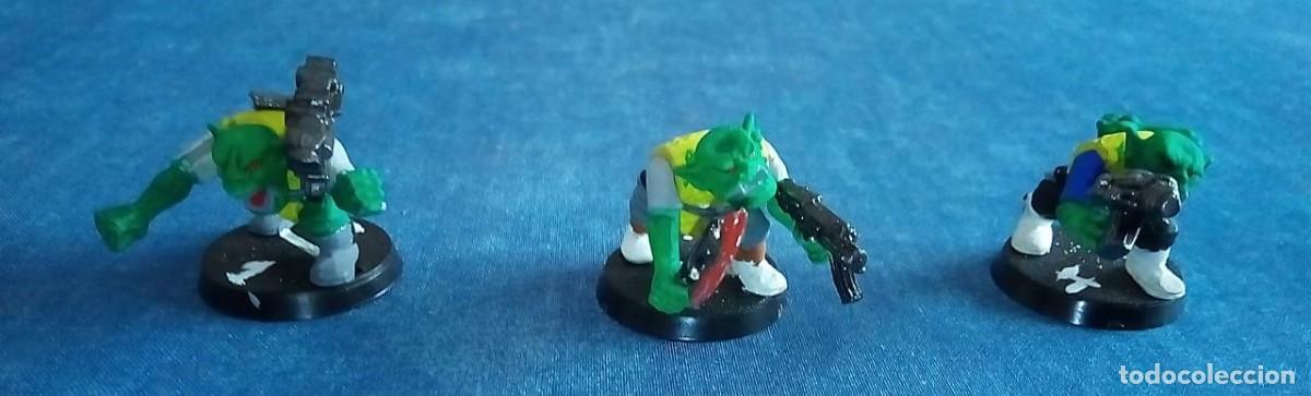 Juegos antiguos: 3 Orcos Warhammer 40K - Foto 1