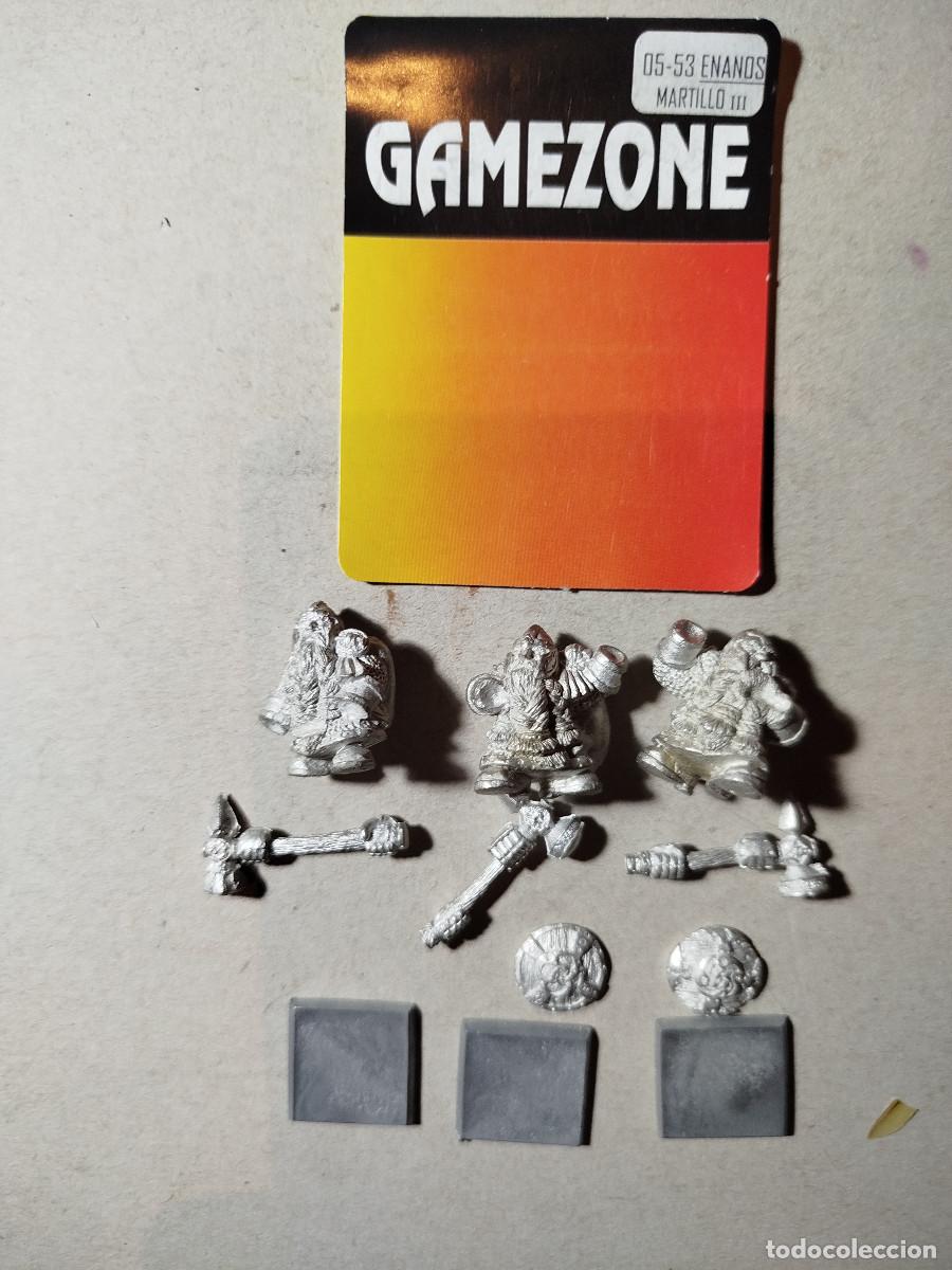 Juegos antiguos: Figuras hierro warhammer retro - Foto 1