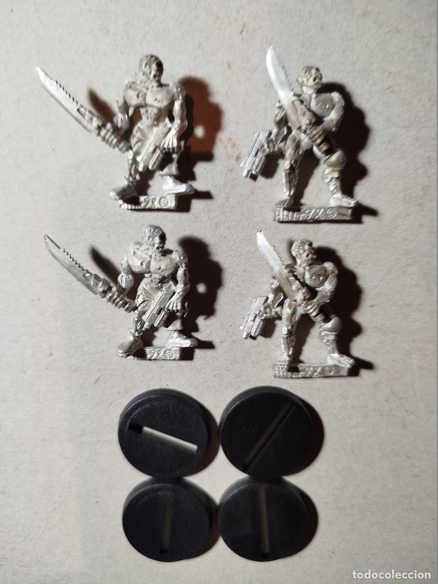 Juegos antiguos: Figuras hierro warhammer retro - Foto 1