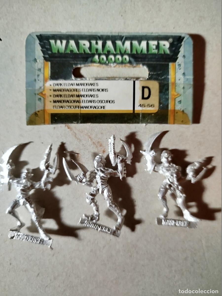 Juegos antiguos: Figuras hierro warhammer retro - Foto 1