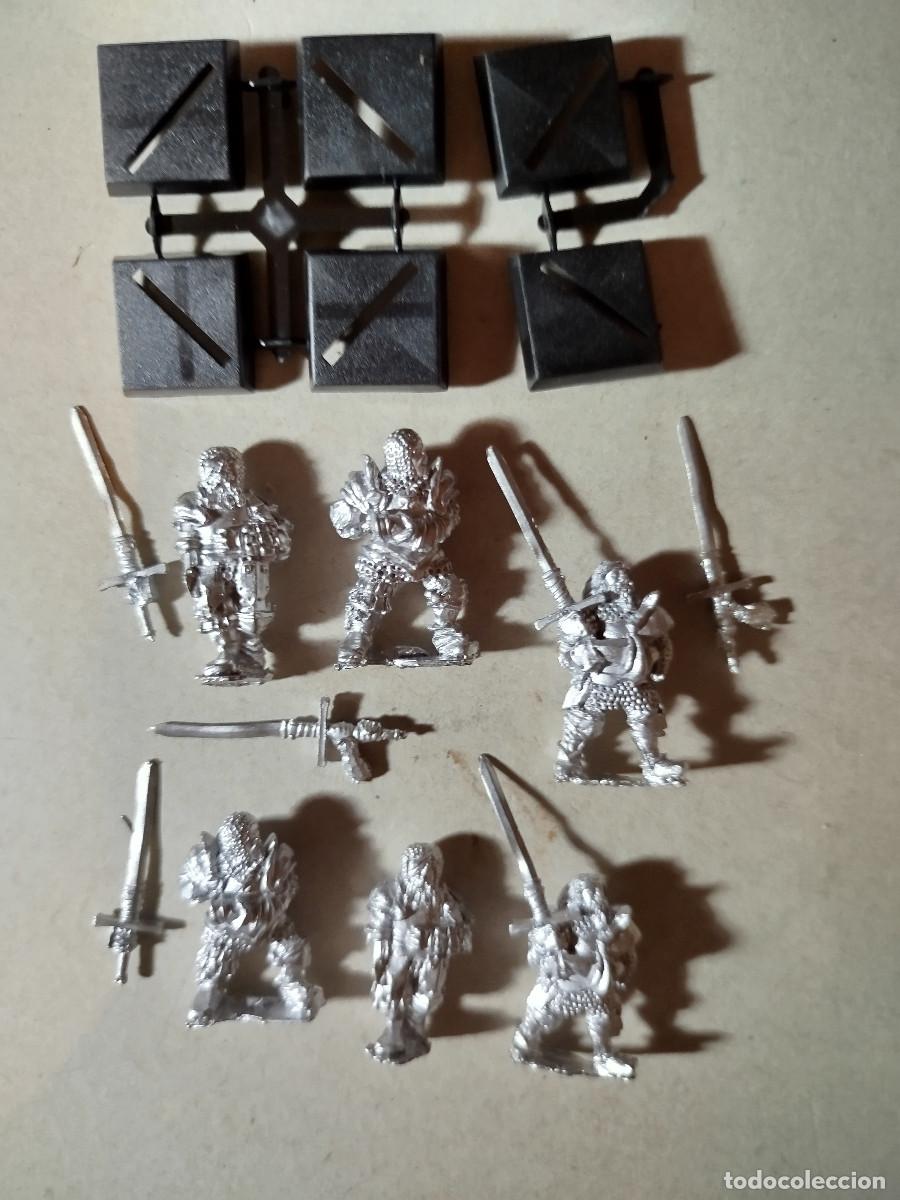 Juegos antiguos: Figuras hierro warhammer retro - Foto 1