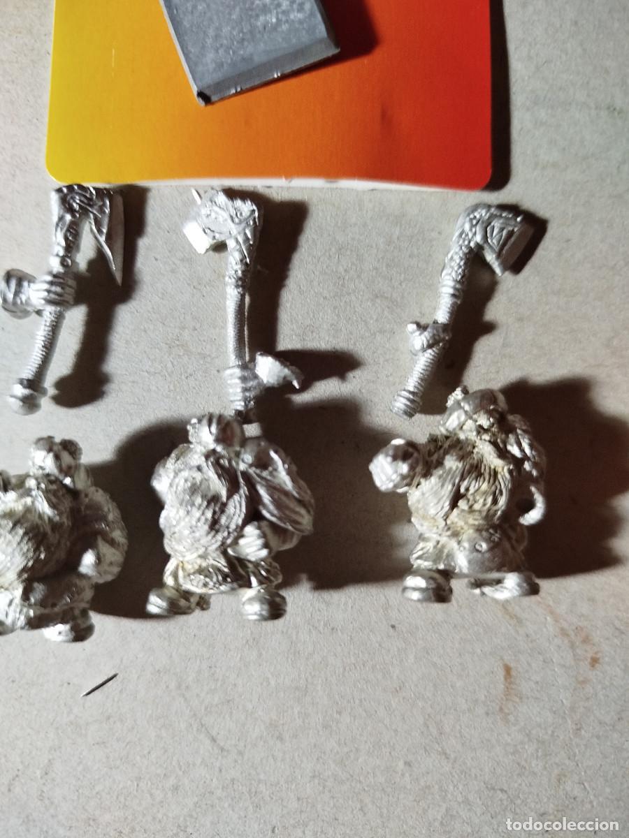 Juegos antiguos: Figuras hierro warhammer retro - Foto 2