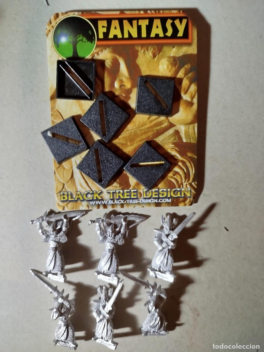 Juegos antiguos: Figuras hierro warhammer retro - Foto 1