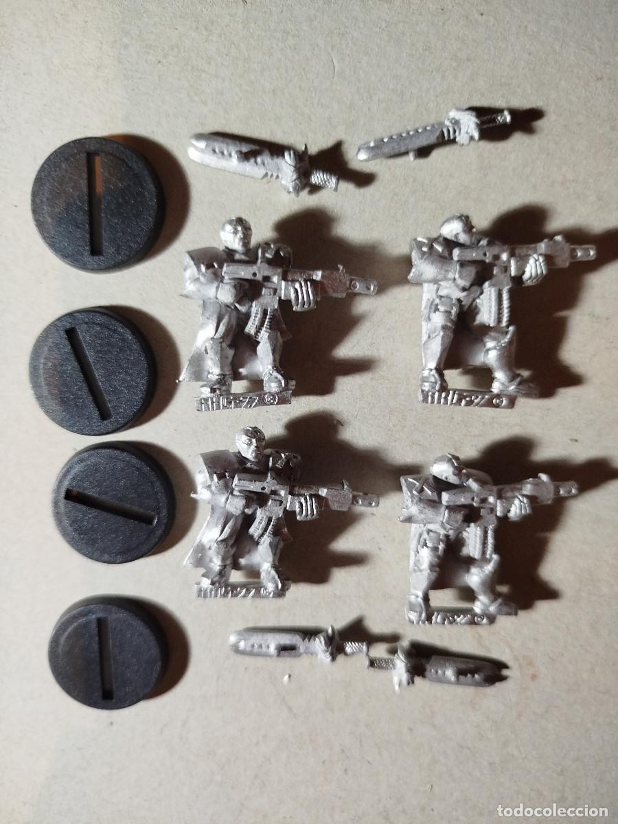 Juegos antiguos: Figuras hierro warhammer retro - Foto 1