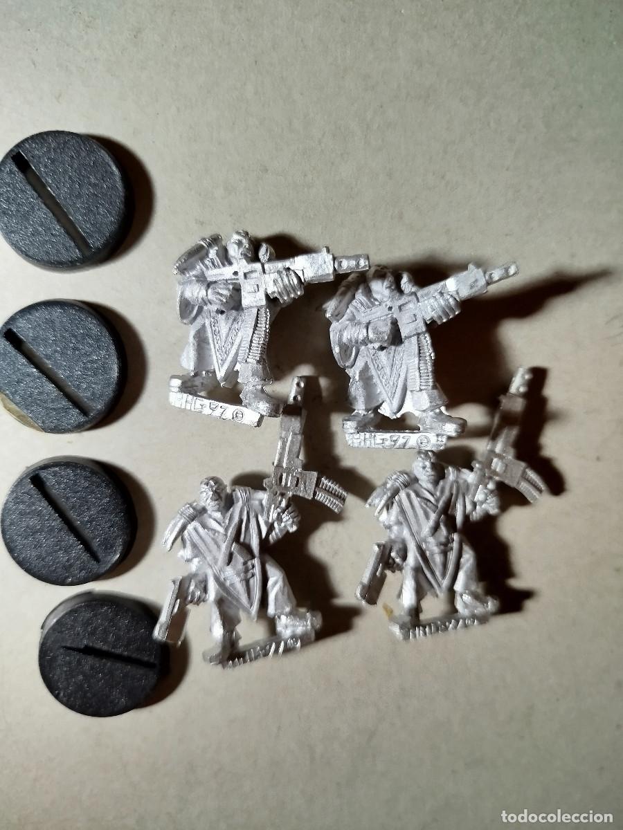 Juegos antiguos: Figuras hierro warhammer retro - Foto 1