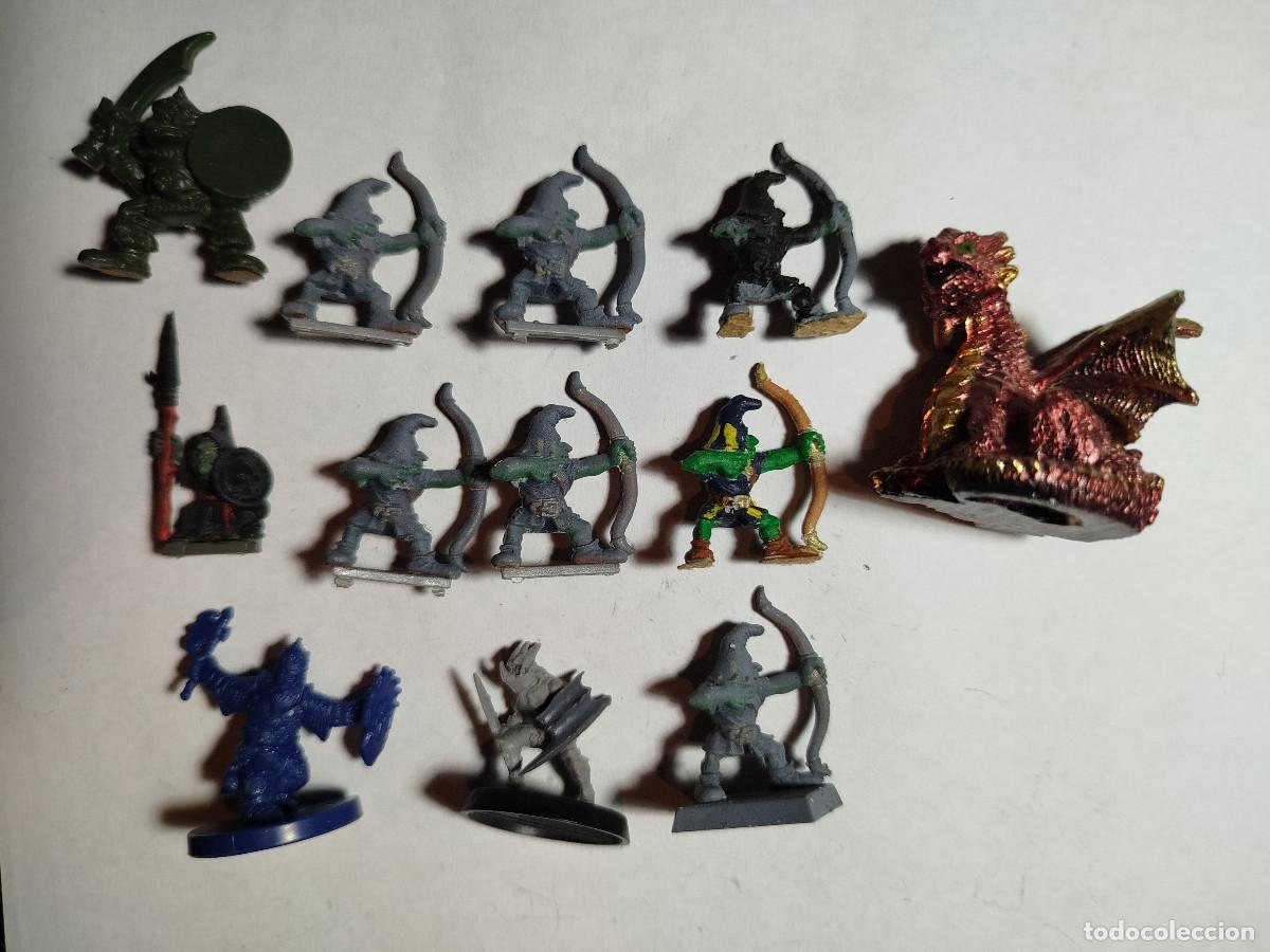 Juegos antiguos: Lote miniaturas warhammer rol - Foto 1
