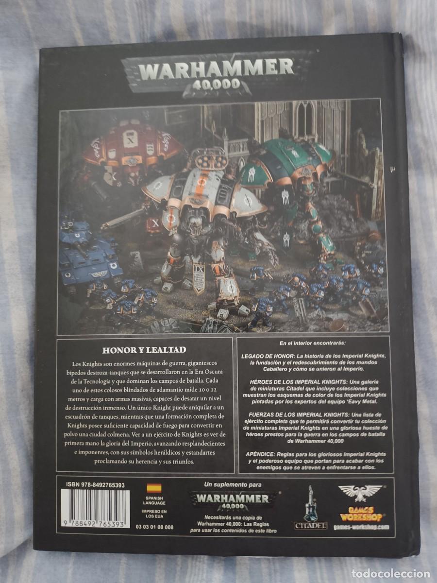 Juegos antiguos: CODEX WARHAMMER IMPERIAL KNIGHTS - Foto 3