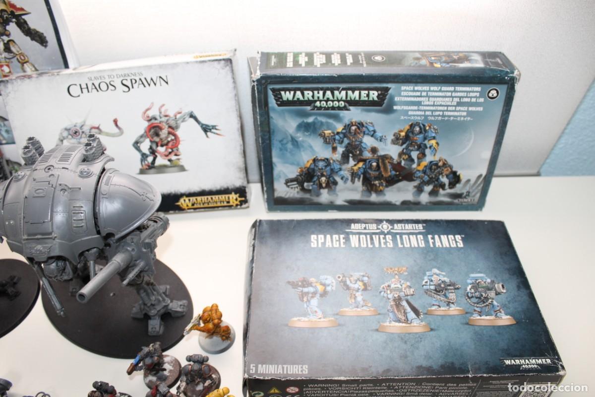 Juegos antiguos: LOTAZO DE WARHAMMER CAJAS COMPLETAS Y SIN COMPLETAR - Foto 3