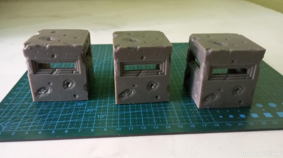 Juegos antiguos: Set escenograf&iacute;a bunkers - Foto 1