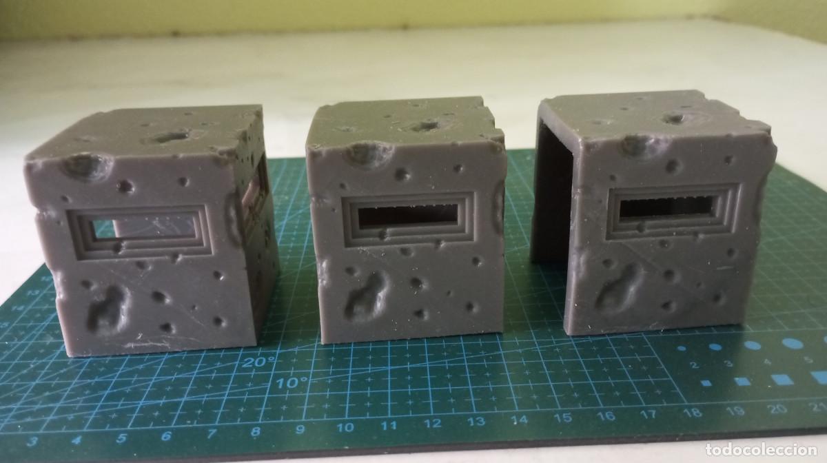 Juegos antiguos: Set escenograf&iacute;a bunkers - Foto 2