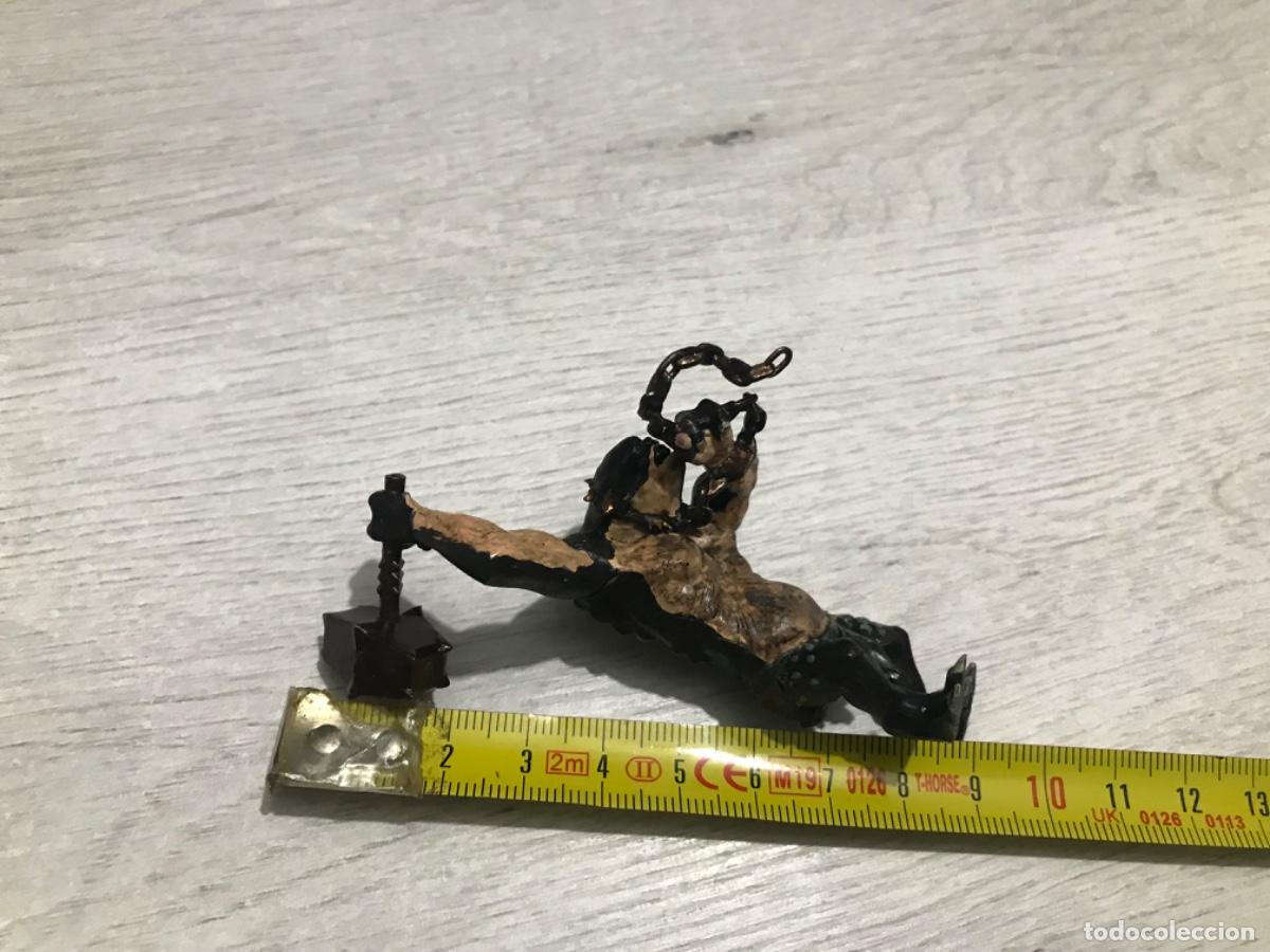 Juegos antiguos: Figura warhammer Orco o troll - Foto 11