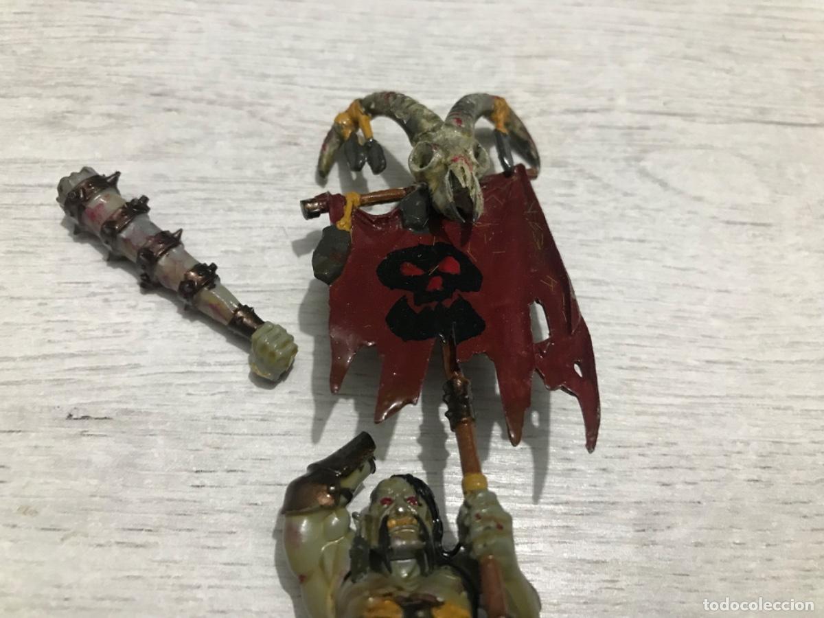 Juegos antiguos: Figura warhammer Orco o troll - Foto 2