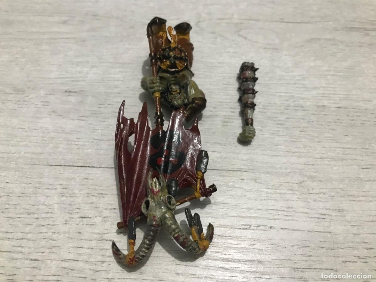 Juegos antiguos: Figura warhammer Orco o troll - Foto 5