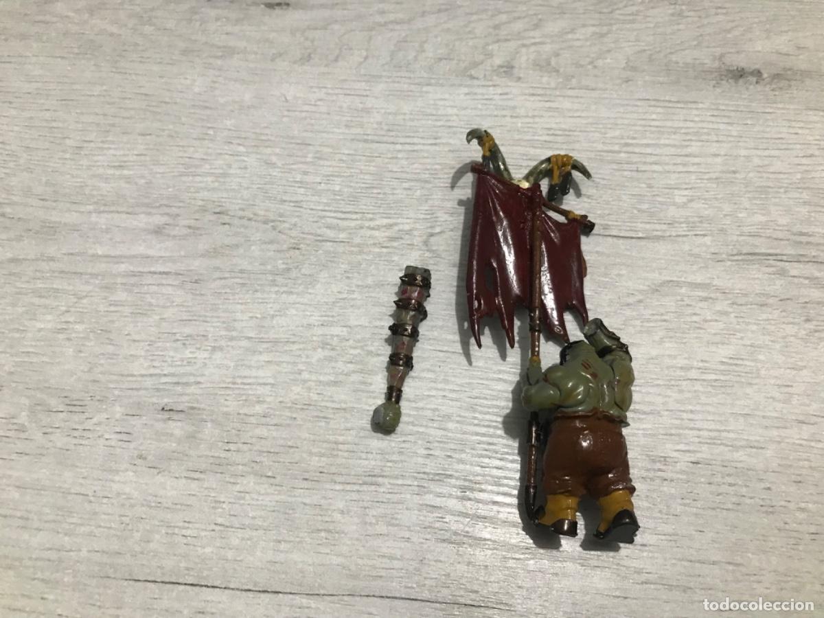 Juegos antiguos: Figura warhammer Orco o troll - Foto 15