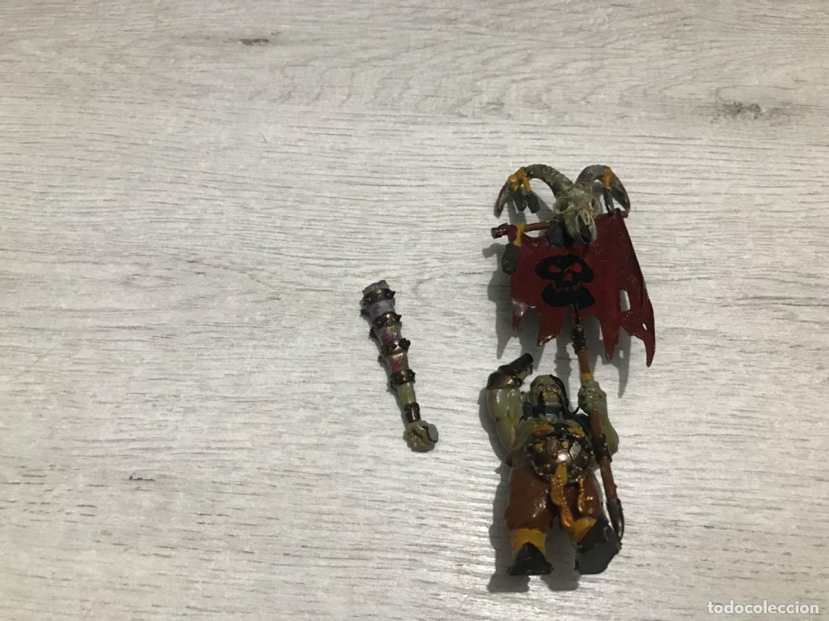 Juegos antiguos: Figura warhammer Orco o troll - Foto 16