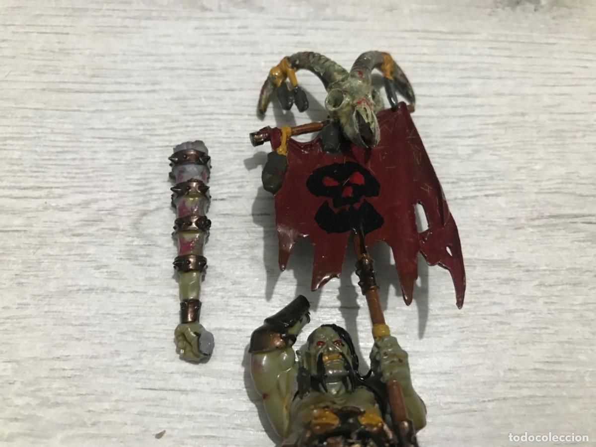 Juegos antiguos: Figura warhammer Orco o troll - Foto 18