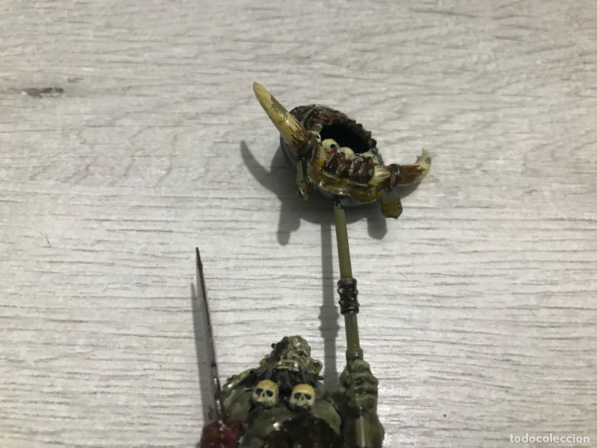 Juegos antiguos: Figura warhammer Orco o troll - Foto 2