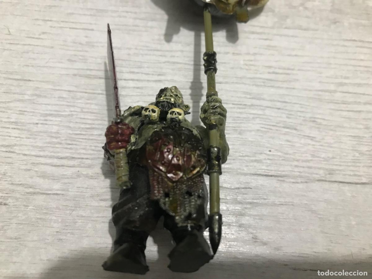 Juegos antiguos: Figura warhammer Orco o troll - Foto 3