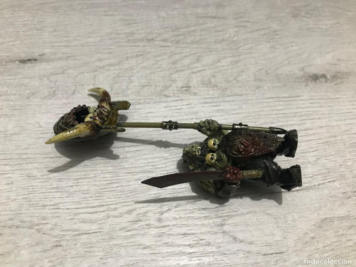 Juegos antiguos: Figura warhammer Orco o troll - Foto 4
