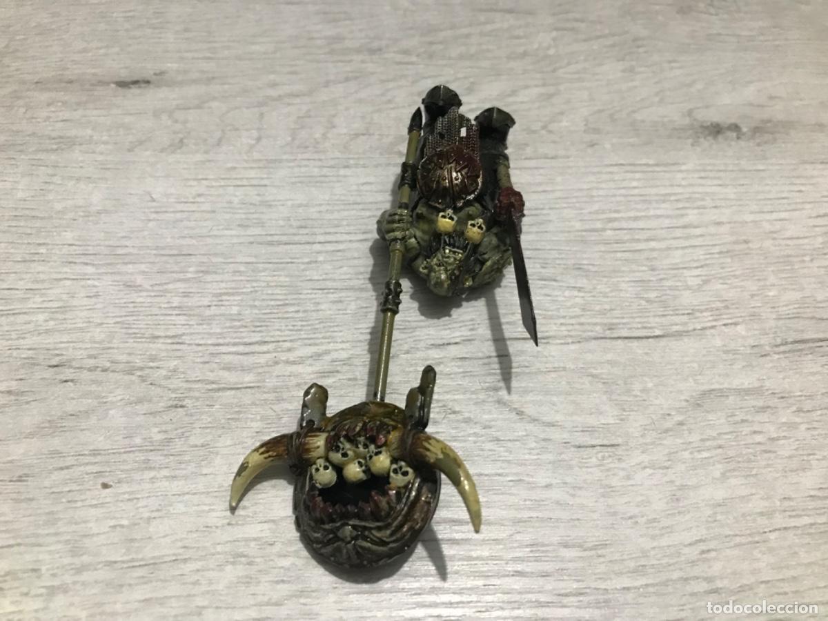 Juegos antiguos: Figura warhammer Orco o troll - Foto 5