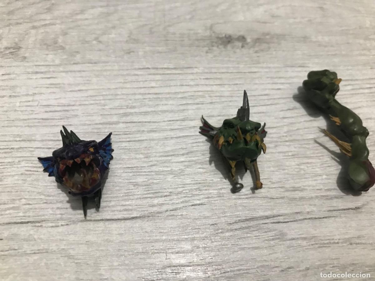 Juegos antiguos: Lote de cabezas y brazos Warhammer para custon - Foto 4